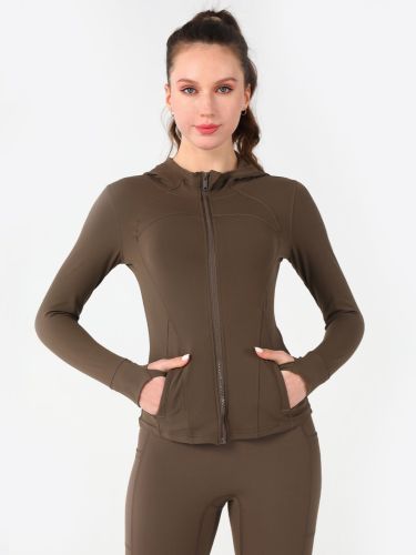 Hooded Jacket Yoga Clothes
