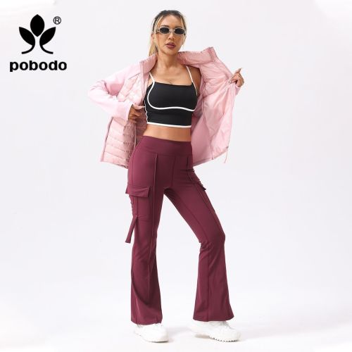 Winter Workwear Pockets Flared Pants Winter Workwear Pockets Flared Pants