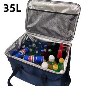 Picnic Bag, Insulated Bag, Refrigerated Bag, Office Lunch Bag, Travel Picnic Bag (Option: W13164673)